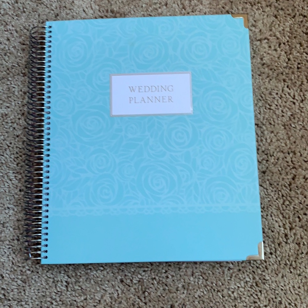 Wedding planner book